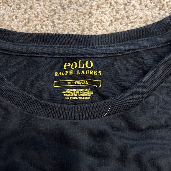 Black polo tshirt - Picture 3 of 4